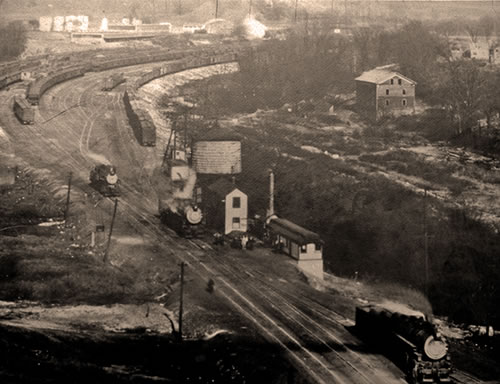 Early image of Brittain Yard