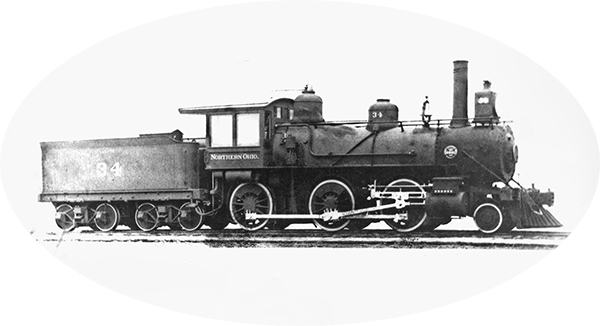 Northern Ohio Railway engine No34