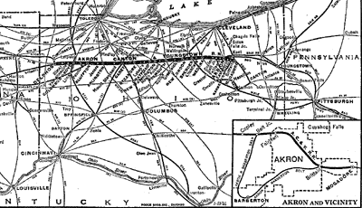 Map of the AC&Y